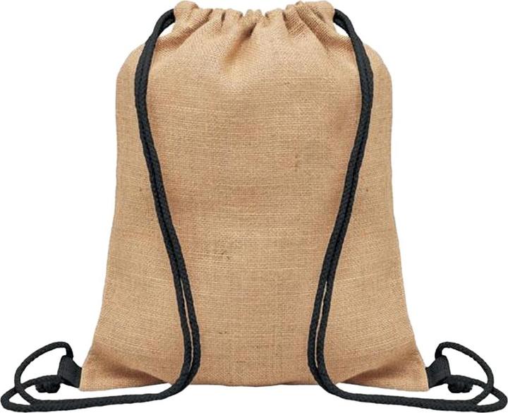Actual product image MidOcean Fukuro Jute Drawstring Bag