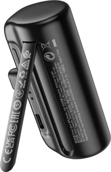 Actual product image Hoco External battery Power Bank J106 Type-C 5000mAh black (5000 mAh)