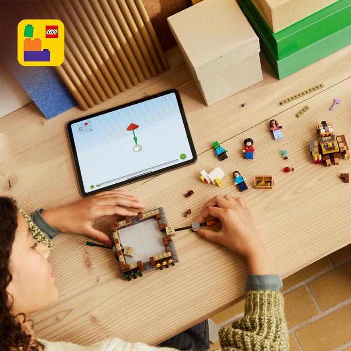 Produktbild LEGO Waldanwesen mit Boxring (21272, LEGO Minecraft)