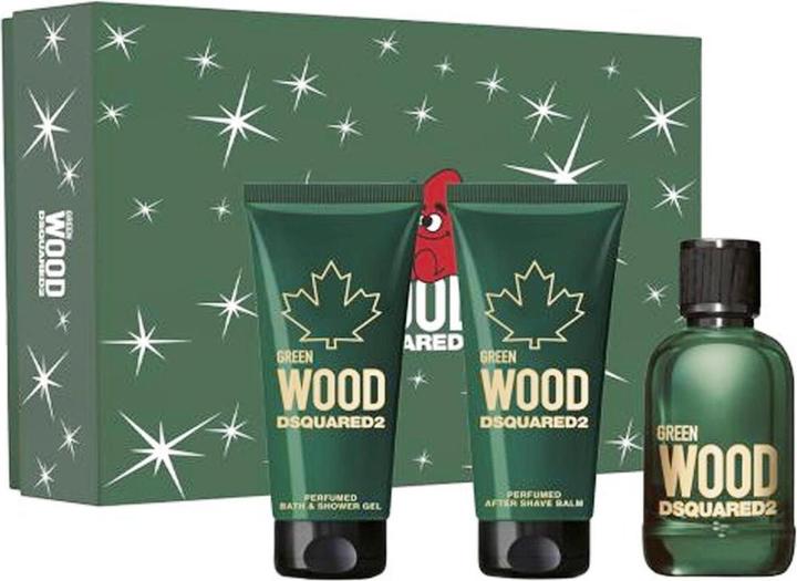 Produktbild Dsquared2 Dsquared² Wood Green Men Christmas 2023 Eau de Toilette 100 / Body Smoother / After Shave Balm (Eau de Toilette, 100 ml)