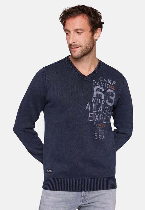 Produktbild Camp David Pullover Strickpullover V-Neck (3XL)
