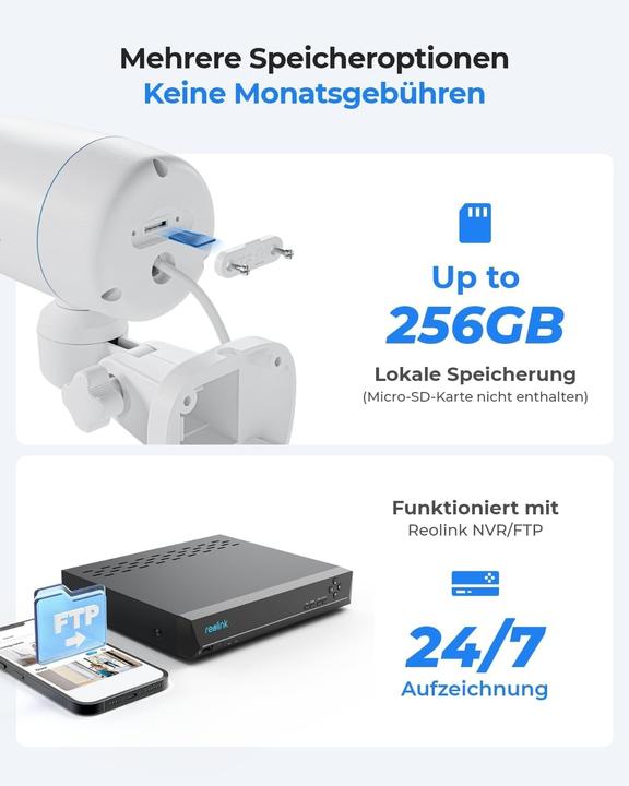 Actual product image Reolink P330P PoE camera (3840 x 2160 pixels)
