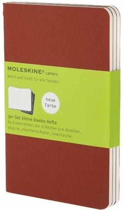 Produktbild Moleskine Notizhefte Cahier (90 x 140 mm, Blanko, Weicher Einband)