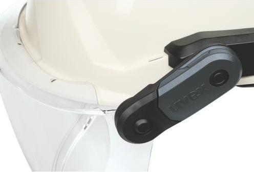 Produktbild Uvex Safety Visier uvex pronamic mit Kinnschutz 9916001 farblos (Gehörschutz Ersatzpolster)