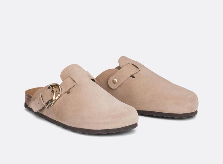 Actual product image La Redoute Collections Suede mules (40)