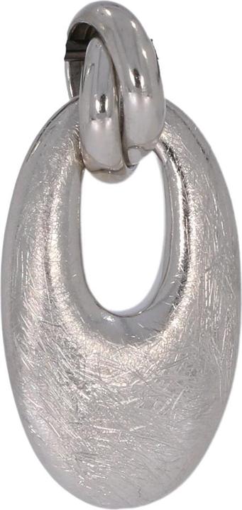 Immagine prodotto Xen Ciondolo ovale ghiaccio opaco Argento 925 (Taglia unica, 925 Argento)