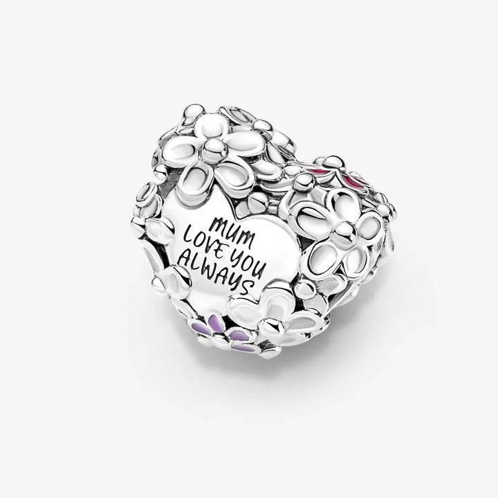 Image du produit Pandora Charm maman Daisy coeur (Argent sterling 925)