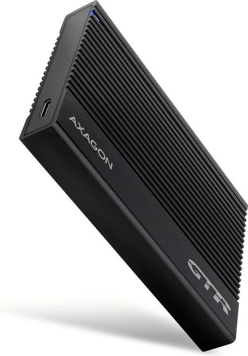 Immagine prodotto Axagon EE25-GTR Custodia per disco rigido esterno USB-C 3.2 Gen 2 - SATA 6G, 2,5", ondulato - nero (2.5")