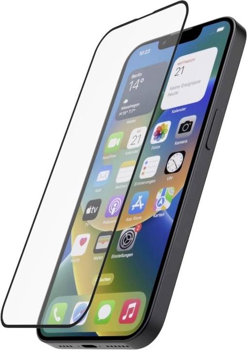 Actual product image Hama 3D Full Screen Protective Glass for Apple iPhone 15 Plus/15 Pro Max, Black (1 Piece, Apple iPhone 15 Plus, Apple iPhone 15 Pro Max)