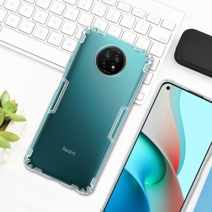 Actual product image Nillkin Nature TPU Case Gel Ultra Slim Cover for Xiaomi Redmi Note 9T 5G transparent (Xiaomi Redmi Note 9T 5G)