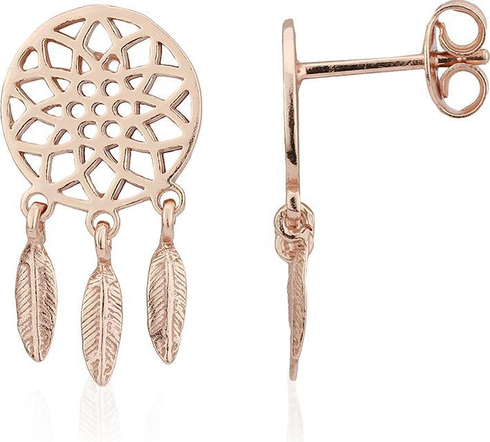 Produktbild Leyda Ohrstecker Traumfänger (Silber 925 1 Mikron Rosé Vergoldet 18 K)
