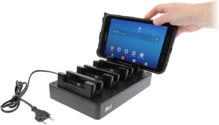 Actual product image Brodit 216080 - Free standing - Plastic - Black - Contact - 110 - 240 V - 0.8 A