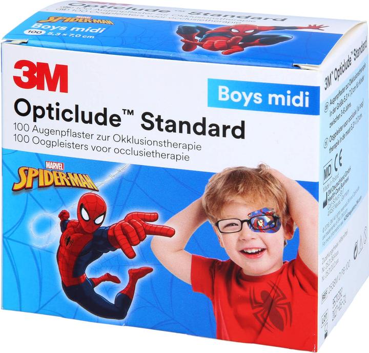 Produktbild 3M Opticlude Standard Boys Midi Disney Augenpflaster, 100 St. Pflaster (100 x)