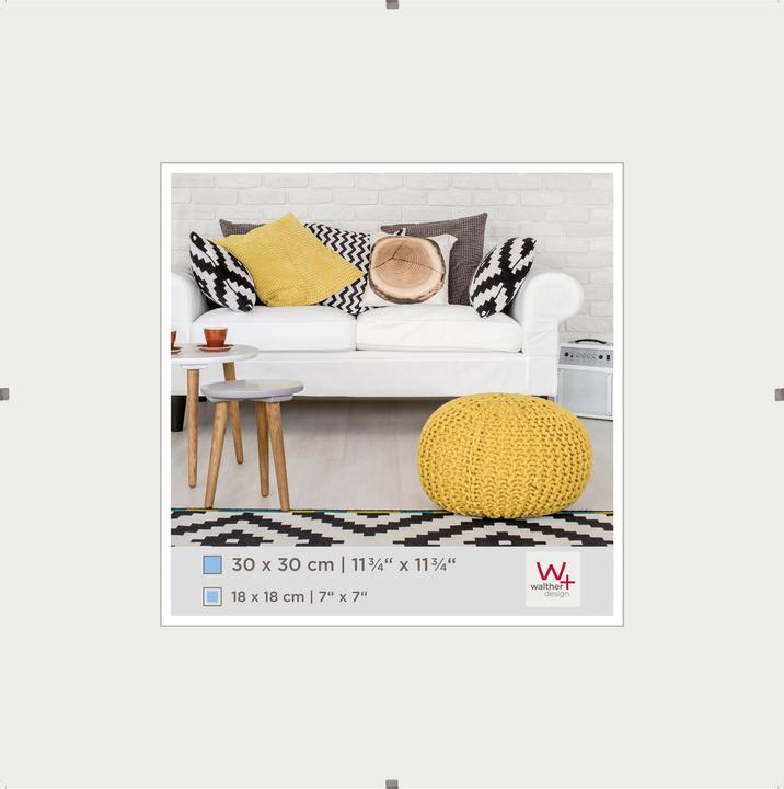 Immagine prodotto Walther Design Portafotografie senza cornice (18 x 18 cm)