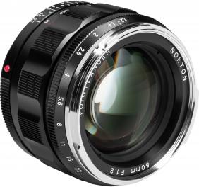 Actual product image Voigtländer Nokton 50mm / 1.2 VM asph. (Leica M, full size)