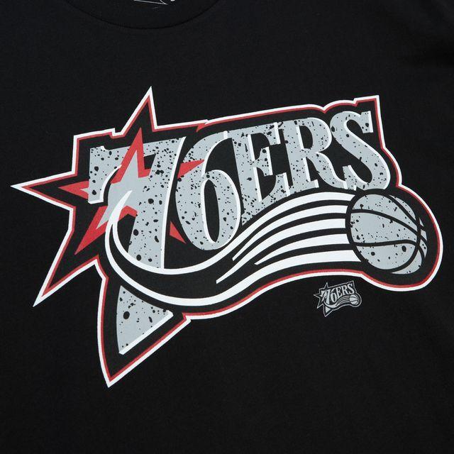 Mitchell & Ness T-Shirt Philadelphia 76ers NBA Cracked Cement (S)