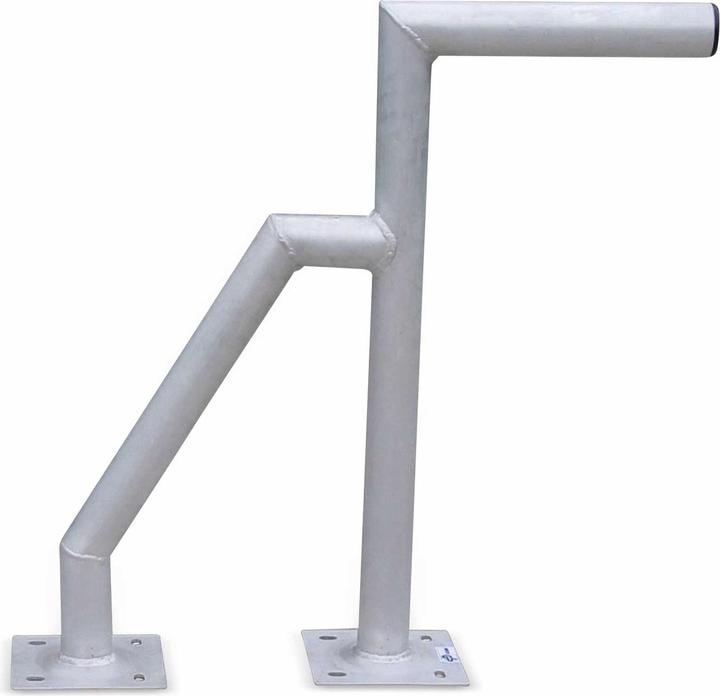 Produktbild A.S. Sat Wandhalter für SAT-Antennen, Alu Doppelrohr, Wandabstand 60cm, 50 mm