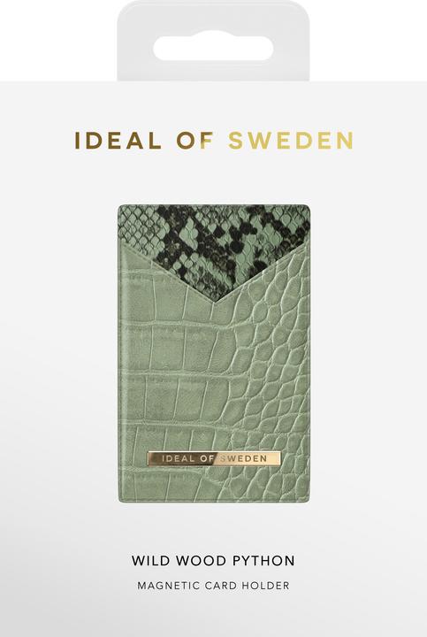 Produktbild iDeal Of Sweden Card Holder Magnet Wood Python