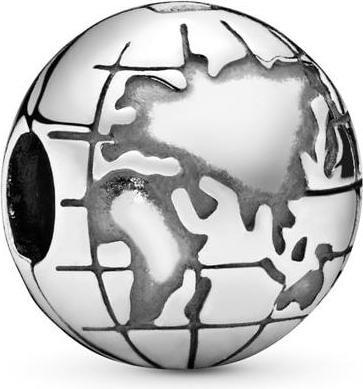 Pandora Clip Planète Terre (Argent)