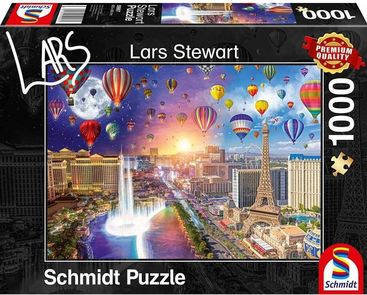Image du produit Schmidt Spiele Las Vegas, jour et nuit (1000 pièces)