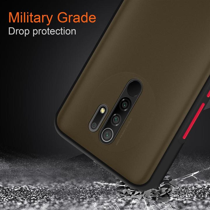 Actual product image Cadorabo Hybrid Matt Cover (Xiaomi Redmi 9)