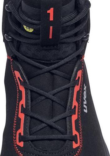 Produktbild Uvex Sports uvex 1 x-craft Stiefel S3L 68044 schwarz, rot Weite 14 Grösse 49 (S3, 49)