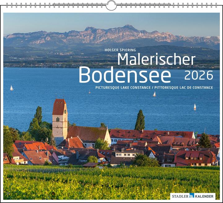 Actual product image Malerischer Bodensee 2026 (Hardcover, German)