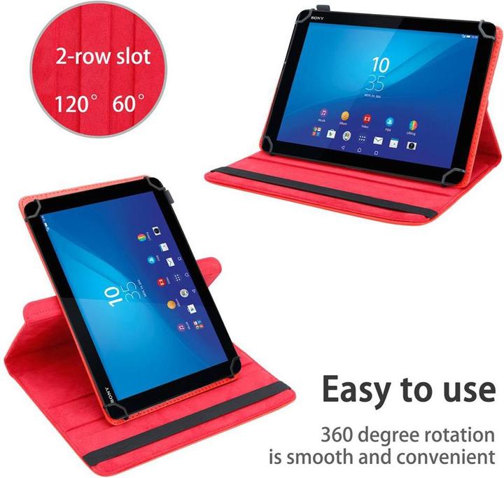Actual product image Cadorabo Tablet Case Universal 360 for Sony Xperia Tablet Z4 (10.1 inch) (Sony Xperia Tablet Z4)