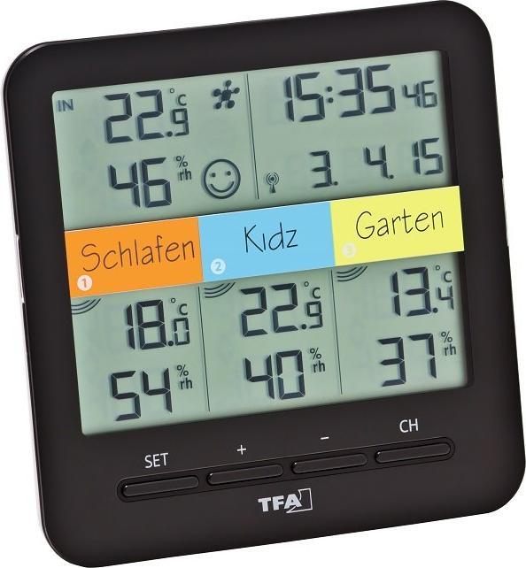 Actual product image Suomen Lämpömittari Oy 8230 temperature/humidity sensor Indoor/outdoor Temperature & humidity
