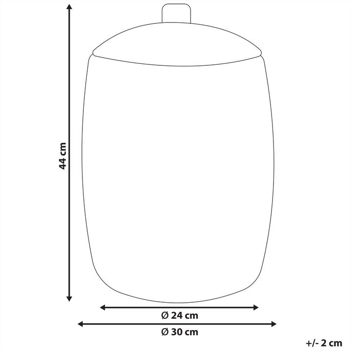 Actual product image Beliani Gadis (1 x, 30 x 30 x 44 cm)