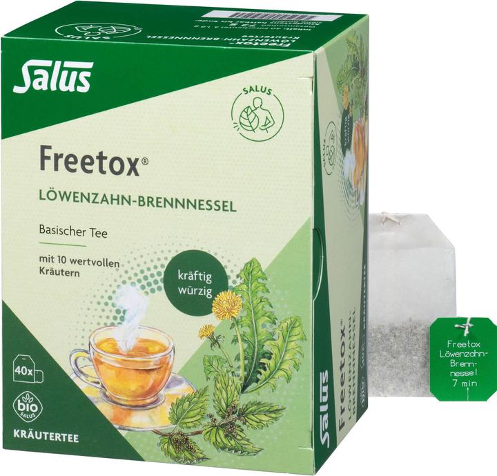 Immagine prodotto Salus Freetox Tee Löwenzahn Brennnessel Bio (500 g)