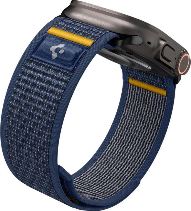 Image du produit Spigen Pasek Athlex Air do Apple Watch 6/7/8/9/10/SE/Ultra 1/Ultra 2 (44/45/46/49 mm) granatowy (Matières plastiques, Tissu)