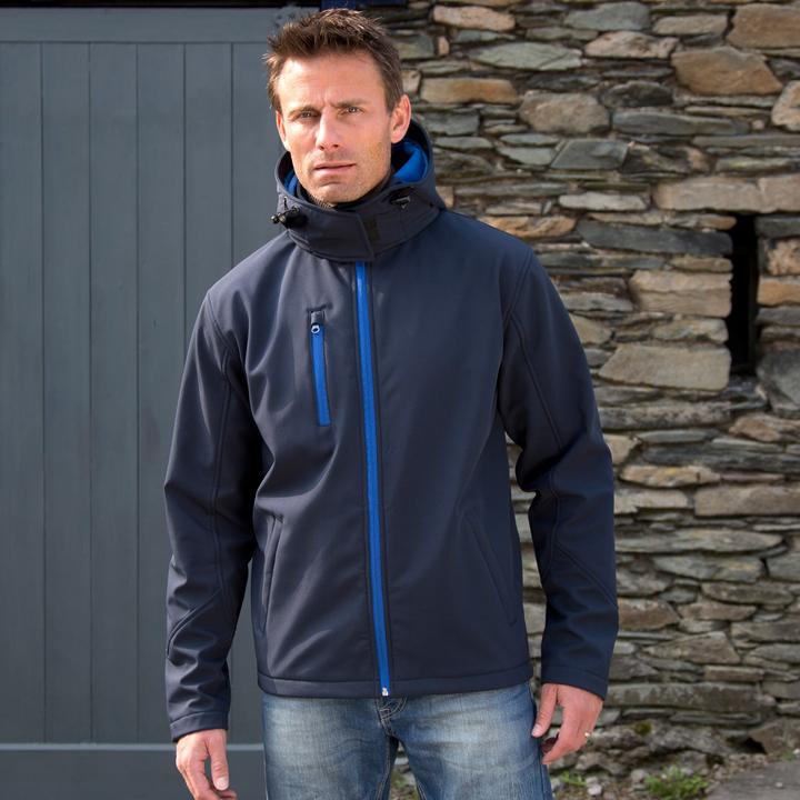 Produktbild Regatta Core Softshell Jacke Lite mit Kapuze (3XL)