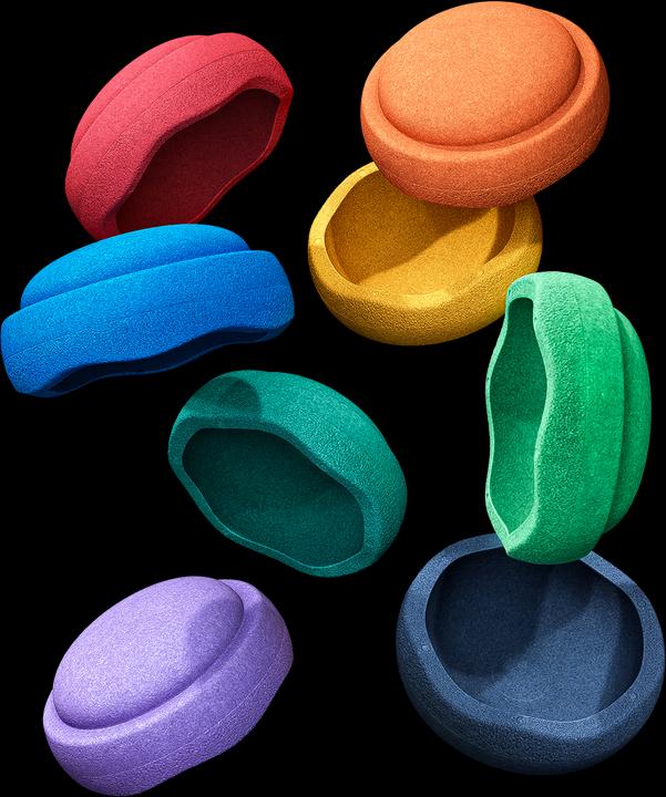 Actual product image Stapelstein Rainbow Classic