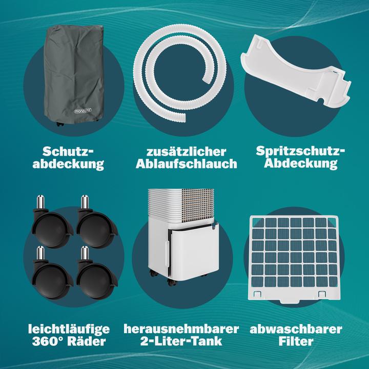Actual product image Monzana Purificateur d'air (20 m², 12 l/24h)
