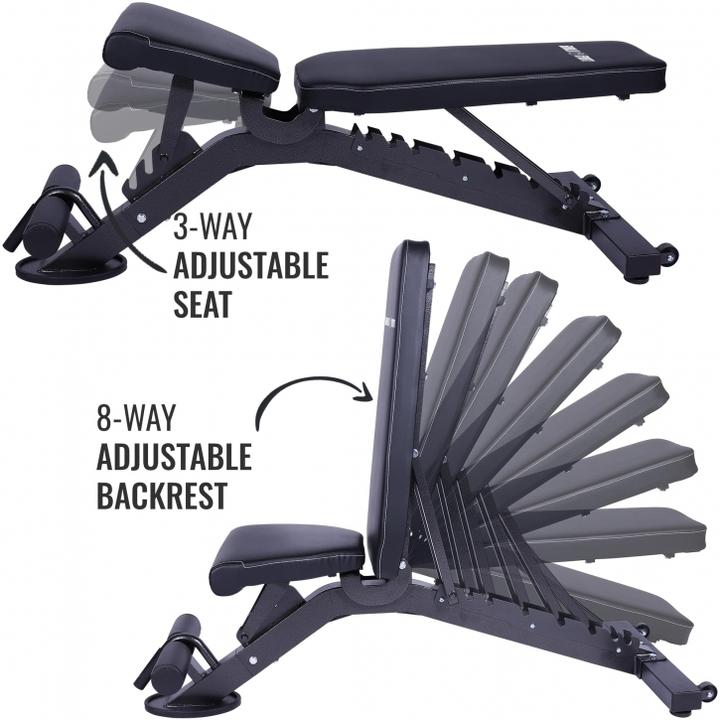 Actual product image Gorilla Sports Adjustable weight bench