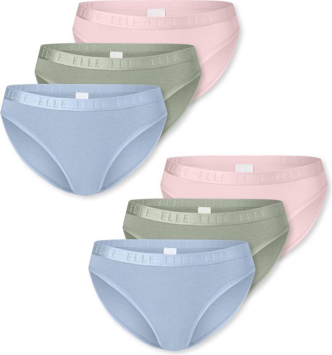 Immagine prodotto Elle Slip Bikini Brief - SUPER SOFT (S, confezione da 6)