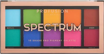 Profusion Eyeshadow Palette paleta 10 cieni do powiek Spectrum