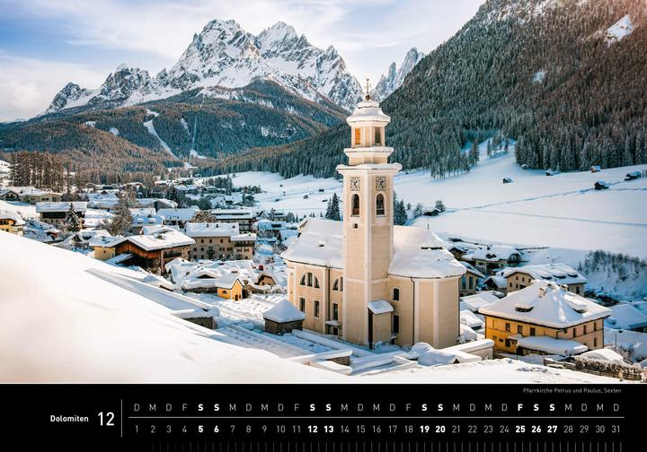 Image du produit Dolomiten Premiumkalender 2026 (50 x 35 cm, Allemand)
