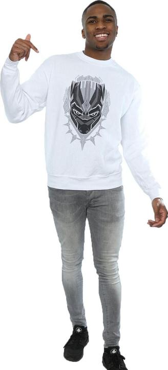 Image du produit Mens Black Panther Head Cotton Sweatshirt (3XL)