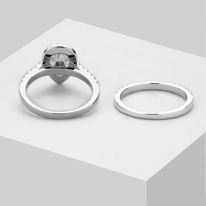 Produktbild Sensora Jewelry Saphir Ring Set (50, 925 Silber)