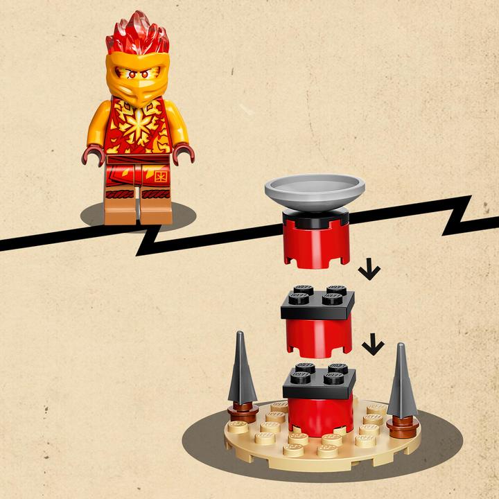 Actual product image LEGO Kai's Spinjitzu Ninja Training (70688, LEGO Ninjago)