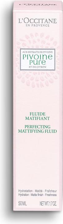 Actual product image L'Occitane Pivoine - Pure Fluide Matifiant (50 ml, Face fluid)