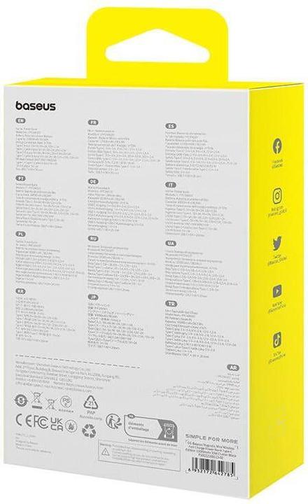 Produktbild Baseus Magnetic Mini Charger (10000 mAh, 30 W, 37 Wh)