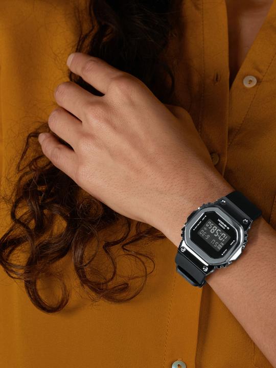 Actual product image Casio G-Shock - GM-S5600-1ER (Digital watch, 38 mm)