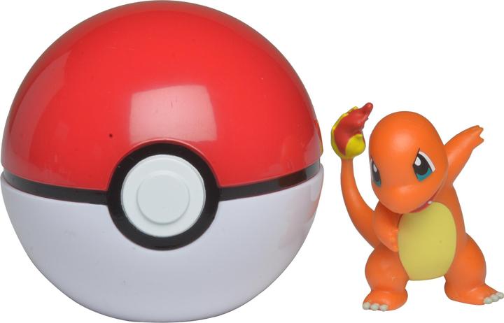 Actual product image Bandai Pokeball With 5 cm Pokemon Figure
