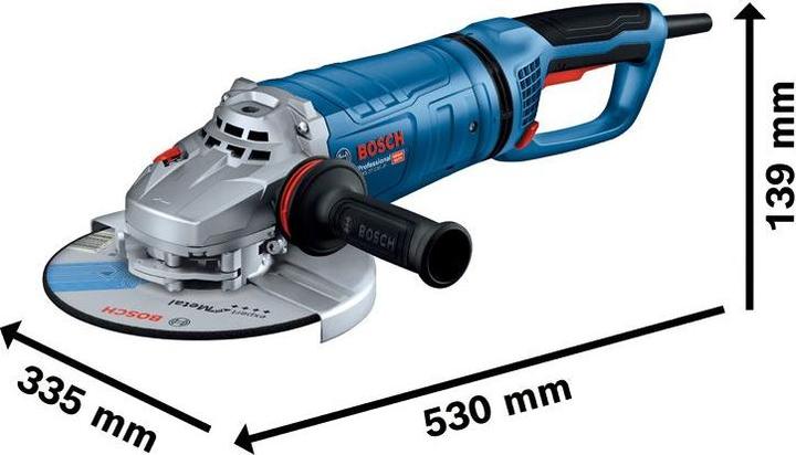Immagine prodotto Bosch Professional Smerigliatrice angolare GWS 27-230 JR (230 mm)