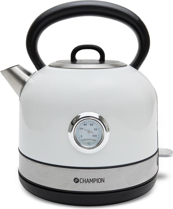 Image du produit Champion Bouilloire Retro 1,7L VK402 Blanc crème (1.70 l, Prise UE)