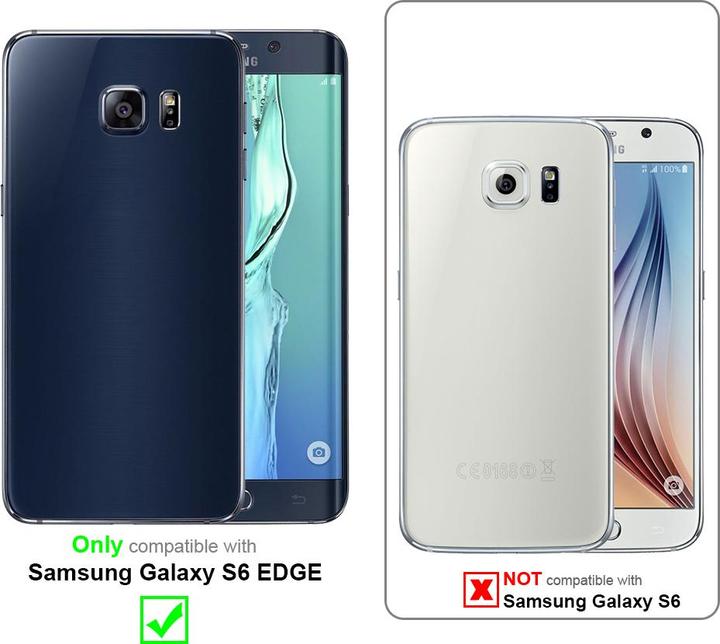 Productafbeelding Cadorabo Mobiele telefoonketting voor Samsung Galaxy S6 EDGE Halsketting met verstelbare koordriem