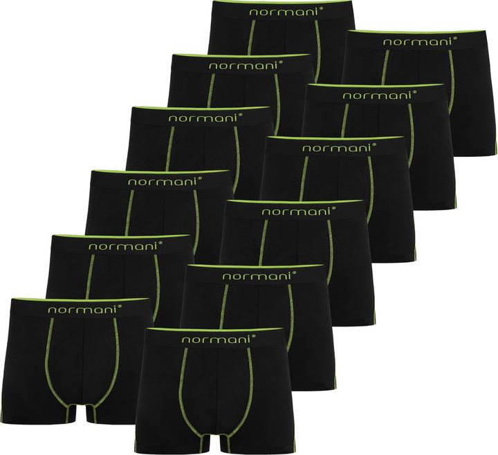 Produktbild Normani 12 x Herren Baumwoll-Boxershorts (S, 12er Pack)